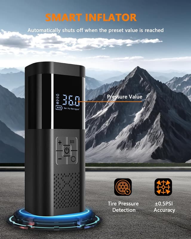 Thumbnail 2 de SERVOMASTER Tyre Inflator 150 PSI Portable Pump