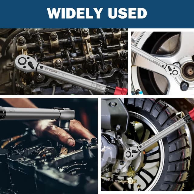 Thumbnail 6 de VANPO torque wrench 1/2" 20-220Nm