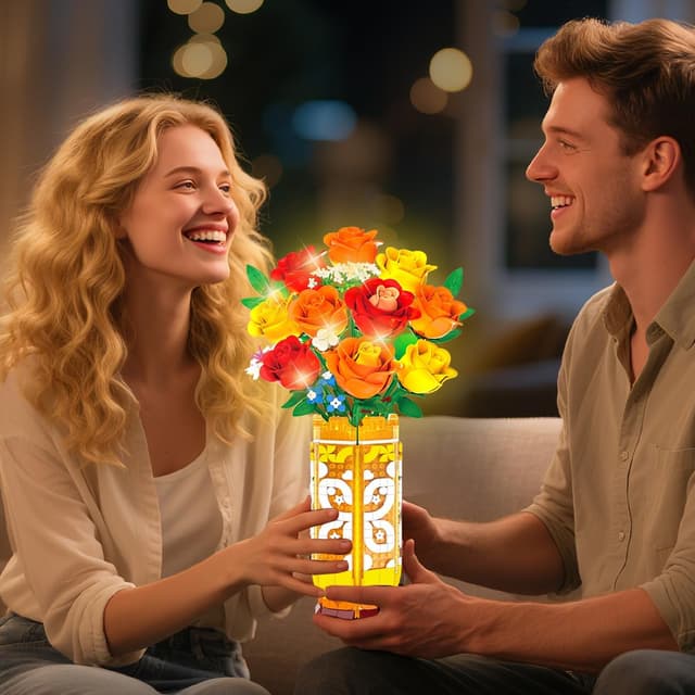 Thumbnail 2 de CUBIMANA Blumenstrauß-Bausatz mit Vase