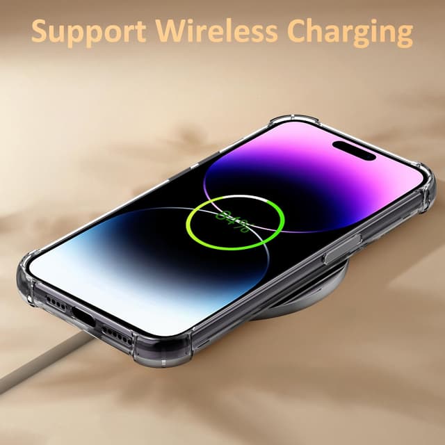 Thumbnail 6 de CAROKI Clear Christmas Phone Case for iPhone 14 Pro (6.1")