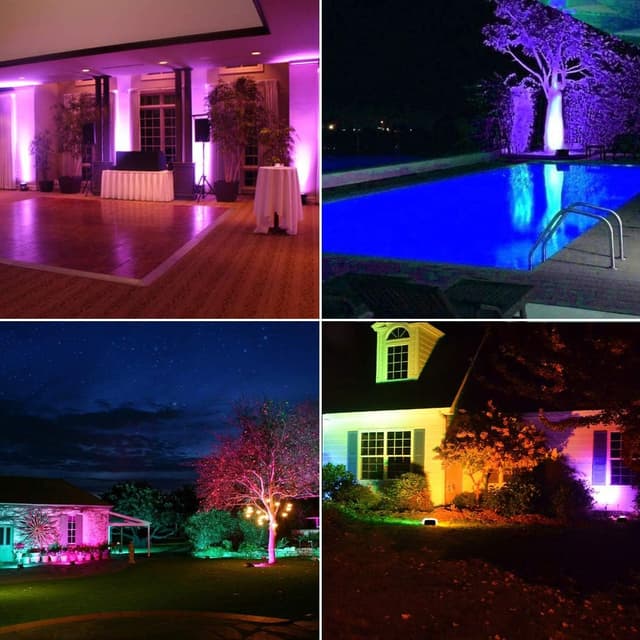 Thumbnail 4 de Lighting masters LED Floodlight 50W RGB outdoor lights 🌳