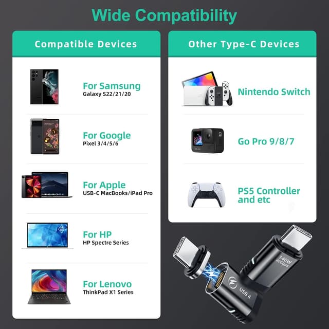 Thumbnail 6 de Magnetischer USB-C-Adapter 140 W