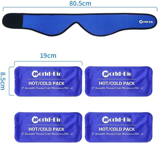 Detalle 2 de Wisdom Teeth Ice Pack Wrap adjustable hot‑cold compress 🩺