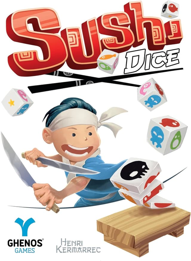 Detalle 2 de SUSHI DICE - Juego de Dados para Amantes del Sushi 🍣
