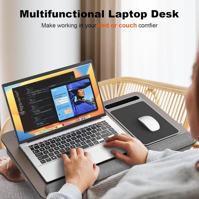 Thumbnail 4 de PUTORSEN Laptop Desk 551×360 mm pour 17,3"