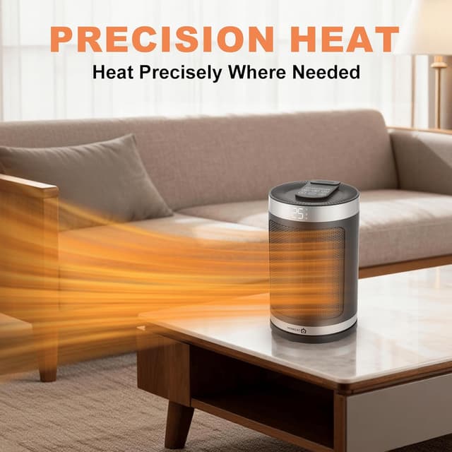 Detalle 2 de HOMILEC Space Silent Heater 1500W