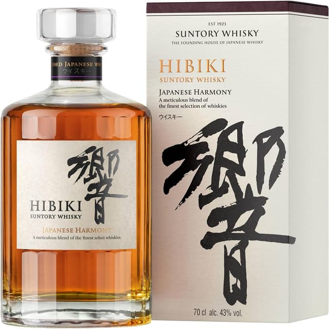Detalle de Hibiki Japanese Harmony Whisky Blended japonés 70 cl 🥃