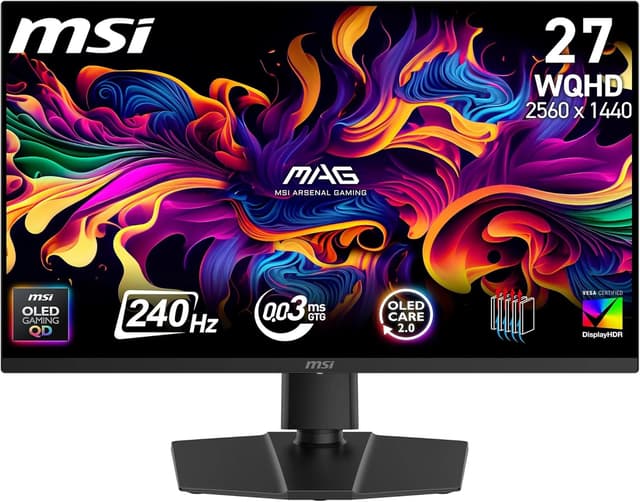 Detalle de MSI MAG 273QP QD-OLED X24