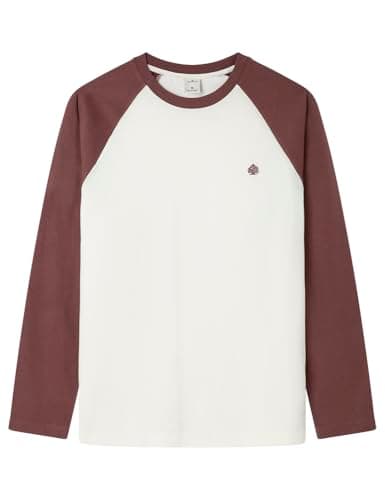 Detalle de Springfield RANGLAN Sudadera peach L/S con bordado, XL