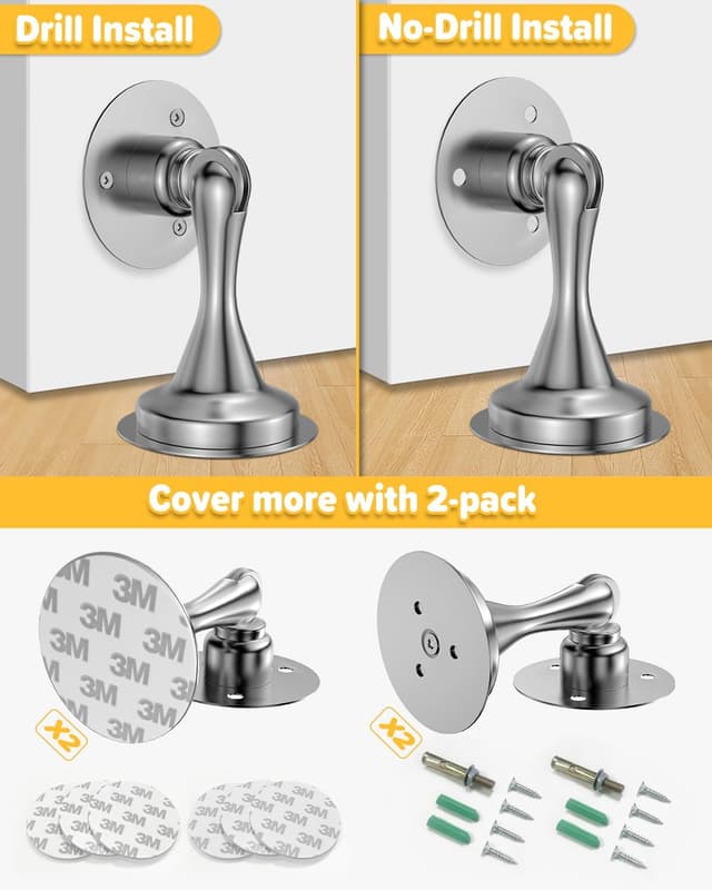 Thumbnail 3 de HELEMAN Door Magnetic Door Catch 1 Pack 🚪