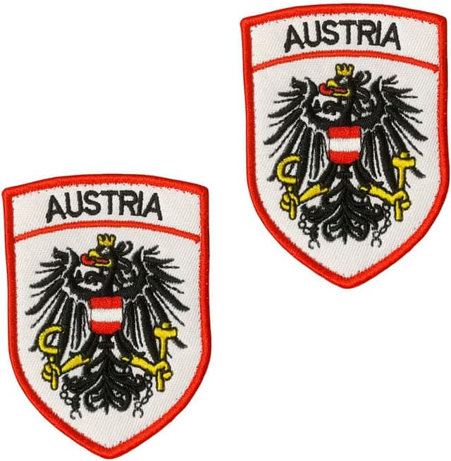 Detalle de Österreich Patch Set 2 Stück, 9x6,5 cm
