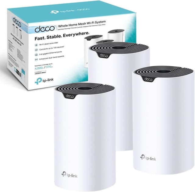 Imagen de TP-Link Deco S4 3‑pack AC1200 Mesh WiFi en OfertitasTOP