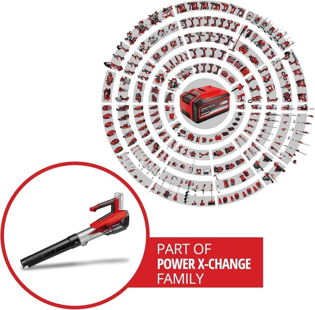 Detalle 2 de Einhell Professional GP-LB 18/200 Li E-Solo soffiatore per foglie a batteria Power X-Change 18 V (solo corpo macchina)