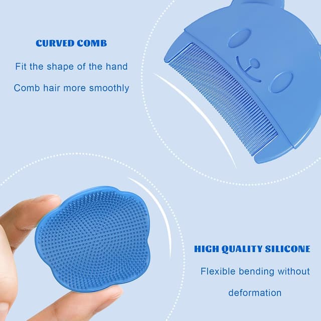 Thumbnail 6 de FainFun Baby Badebürste Rosa 2er Pack