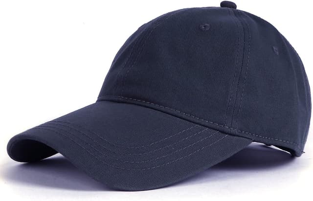 Detalle de Zylioo XL/XXL Baseball Cap (Large Running Sports Cap) for Big Heads – Long Brim & Breathable Cotton