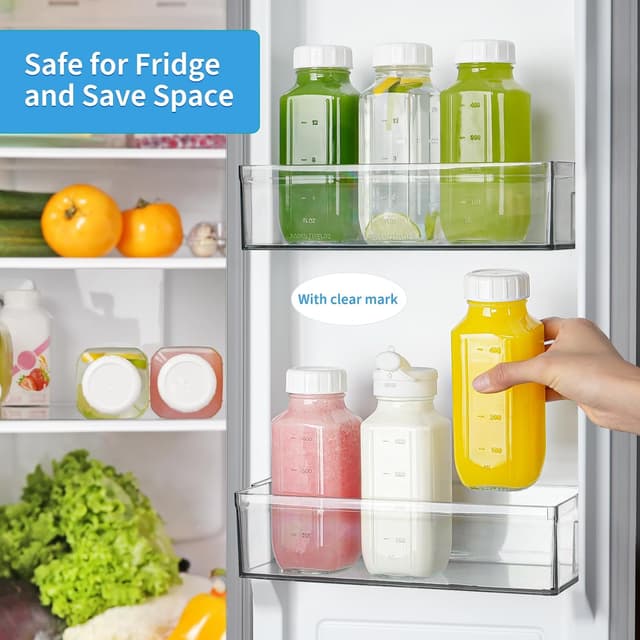 Thumbnail 2 de Syntic Glass Juice Bottles 3 Pack with Lids 🥤