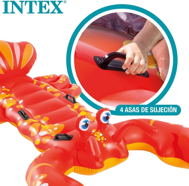 Detalle de Intex Cavalcabile Mare Aragosta 213x137 cm