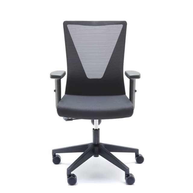 Detalle de Euromof Tirana Silla oficina negra