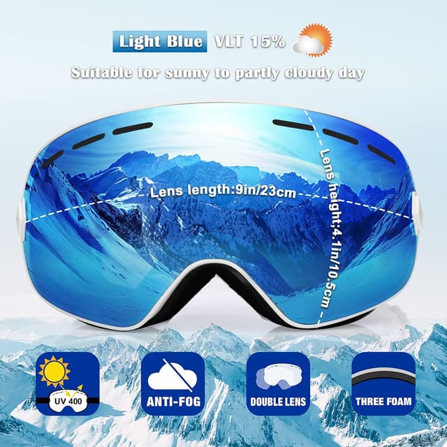 Thumbnail 1 de EXP VISION Snowboard Ski Goggles 🥽