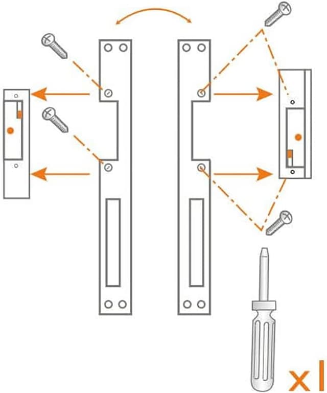 Thumbnail 1 de EXTEL 90301.4 Abrepuertas eléctrico memoria 25 cm