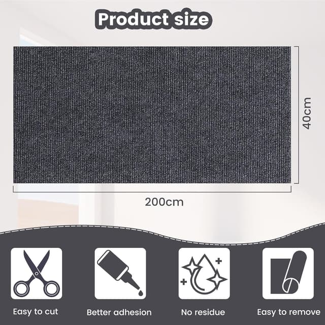 Detalle de FaAmour Cat scratching mat 40x200cm