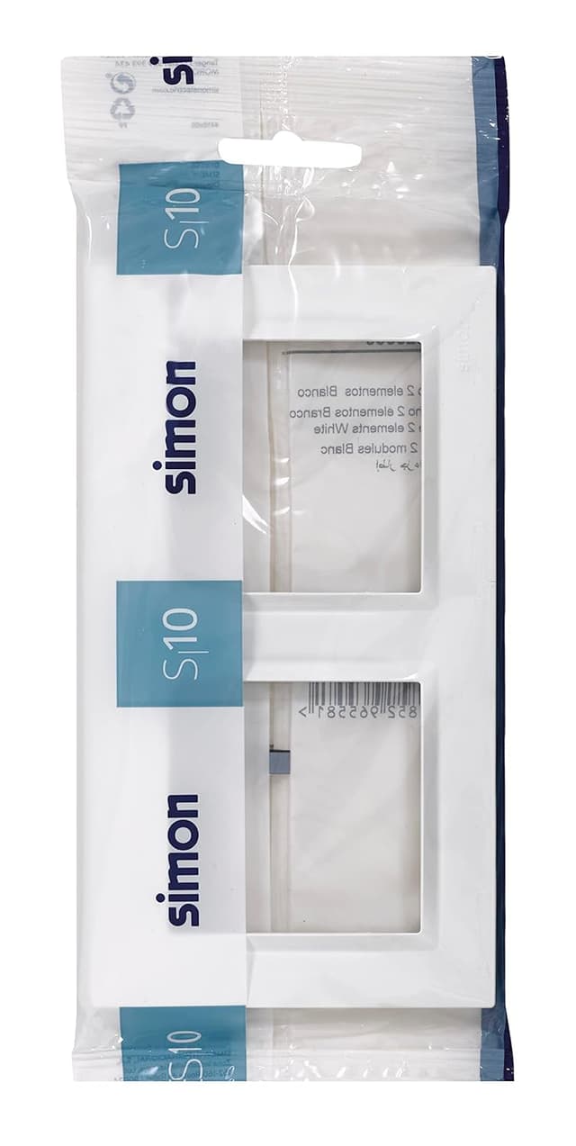 Detalle 1 de Cornice 2 elementi bianco Simon 10