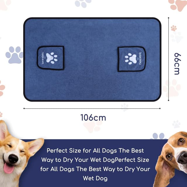 Thumbnail 1 de Nobleza Toalla para Perros 106x66 cm