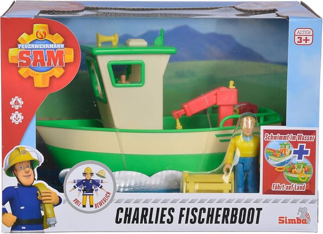Thumbnail 1 de Simba 109251074 Charlies Fischerboot 19 cm