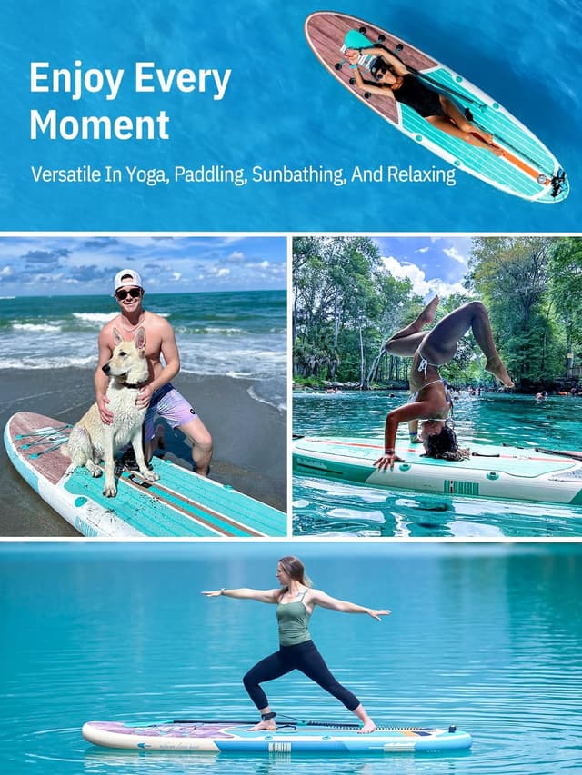 Thumbnail 6 de Niphean 10'6" Inflatable Stand Up Paddle Board 🏄