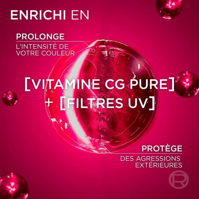 Detalle de L’Oréal Paris Elseve Color-Vive Shampooing Soin Protection Couleur (1 L) — protection couleur jusqu’à 10 semaines
