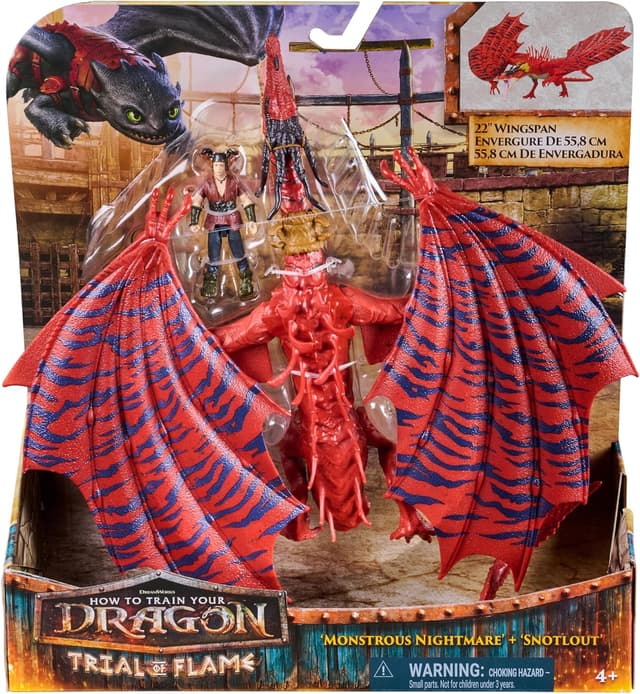 Detalle 2 de Dreamworks Dragons How to Train Your Dragon 3-inch figures