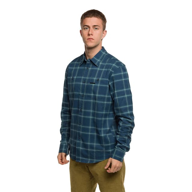 Detalle de Trangoworld Zernez Camisa hombre algodón 54%