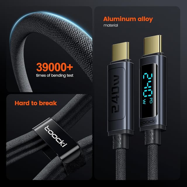 Thumbnail 5 de toocki 240W USB-C Kabel PD3.1