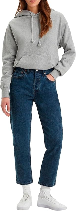 Detalle de Levi's 501 Crop Vaqueros Mujer, Hidden Happiness