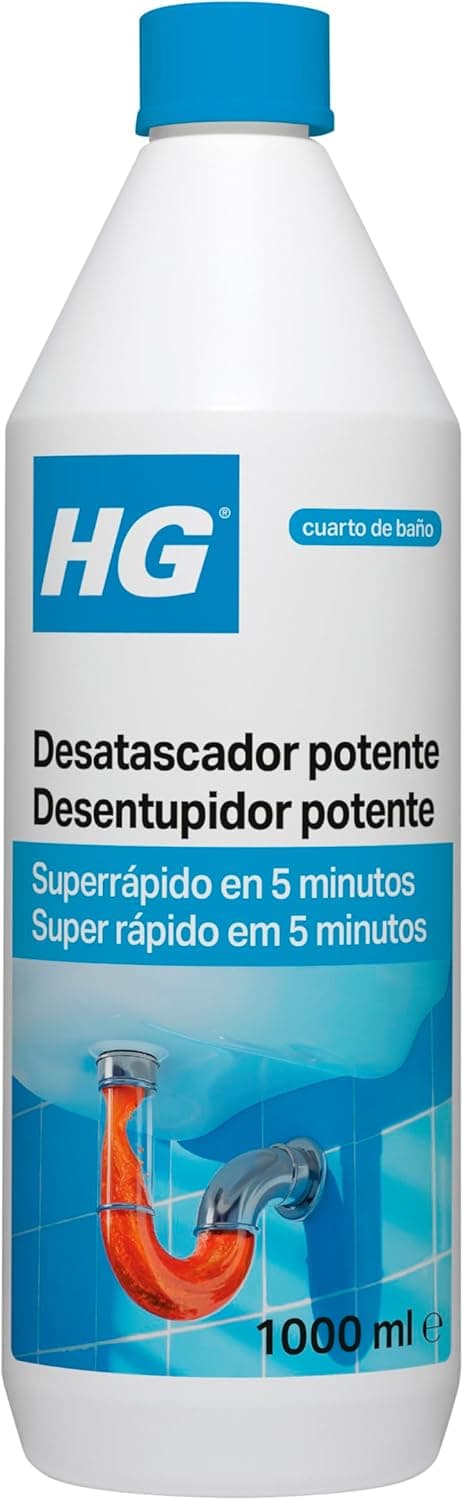 Imagen de HG Desatascador de Cañerías 1 L en OfertitasTOP