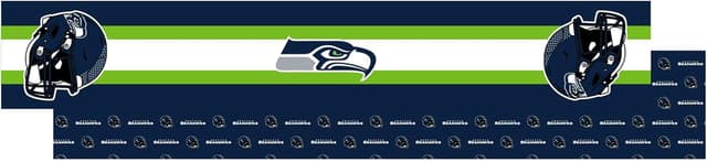 Detalle de Proformance Home NFL Big Logo Repeat Reversible Place Mat & Table Runner Set