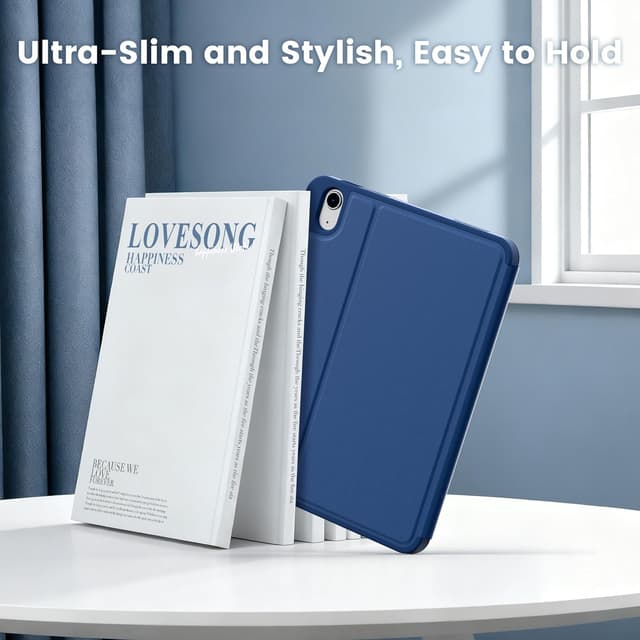 Thumbnail 6 de CACOE Case for iPad A16 11th/10th Gen Dark Blue