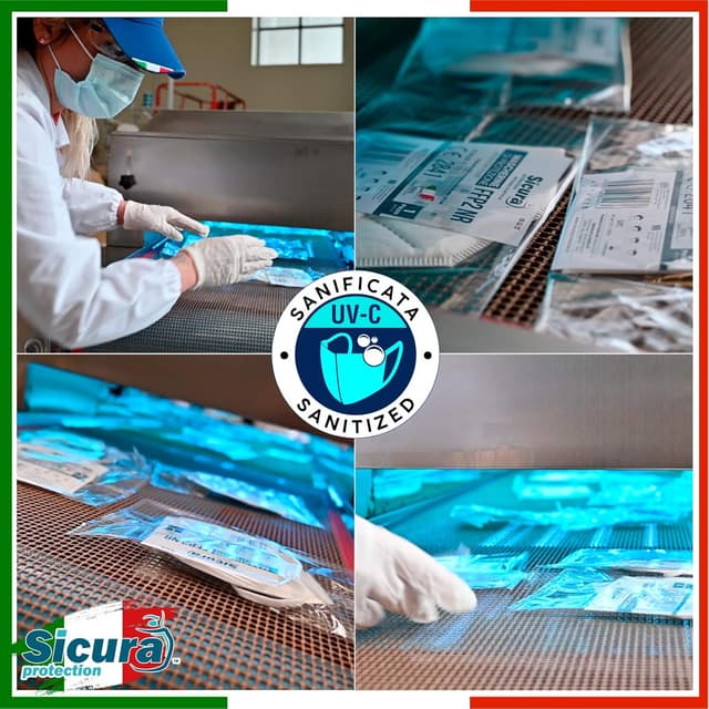 Thumbnail 3 de SICURA Mascherine FFP2 20x CE Italia