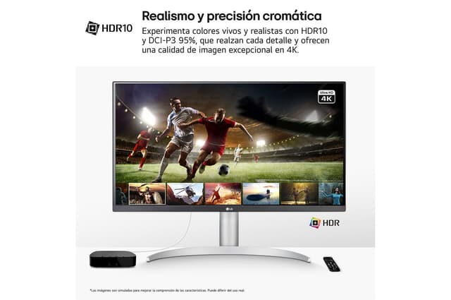 Thumbnail 3 de LG 27UP850K-W Monitor 27" UHD 4K IPS con VESA DisplayHDR 400