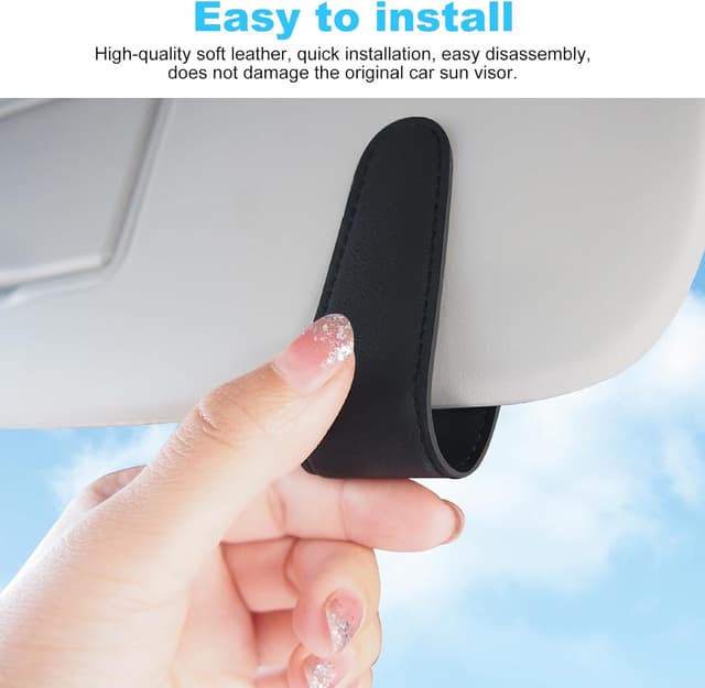 Thumbnail 2 de TCJJ Sunglasses Holder for Car Visor