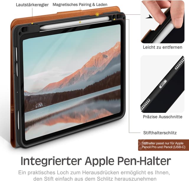 Thumbnail 6 de KingBlanc Hülle iPad Air 11 Zoll mit Stifthalter