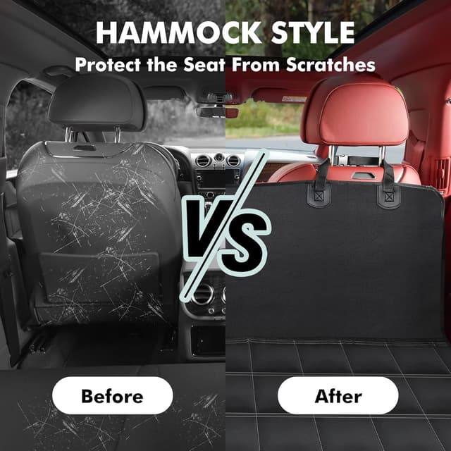 Thumbnail 3 de Hopidogie Dog Car Seat Cover 4-in-1, 100% Waterproof