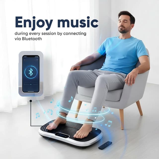 Thumbnail 4 de WeightWorld Vibration Plate 99-speed vibration trainer 🏋️♀