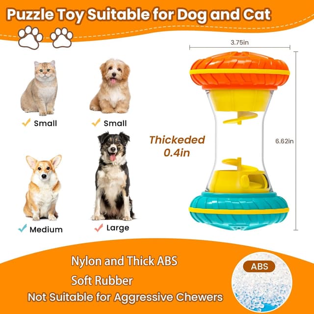 Detalle 2 de MateeyLife Interactive Dog Puzzle Toy for Enrichment