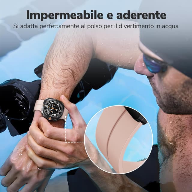 Detalle de NotoCity NotoCity cinturino Galaxy Watch Ultra 47mm Rosa