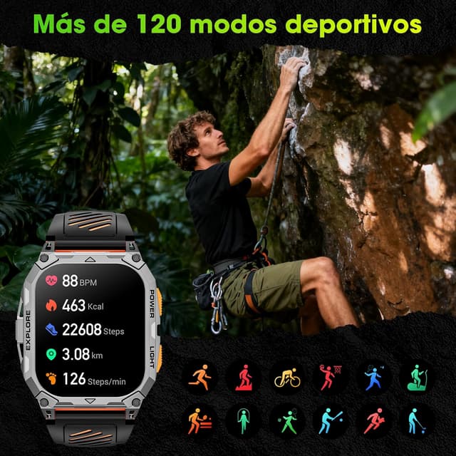 Thumbnail 2 de Reloj inteligente Hwagol 1000 mAh