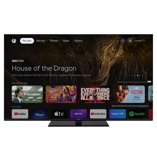 Detalle de Panasonic TX-65MZ800E 65" OLED 4K HDR con Google TV, Dolby Vision y Dolby Atmos (reacondicionado grado D)