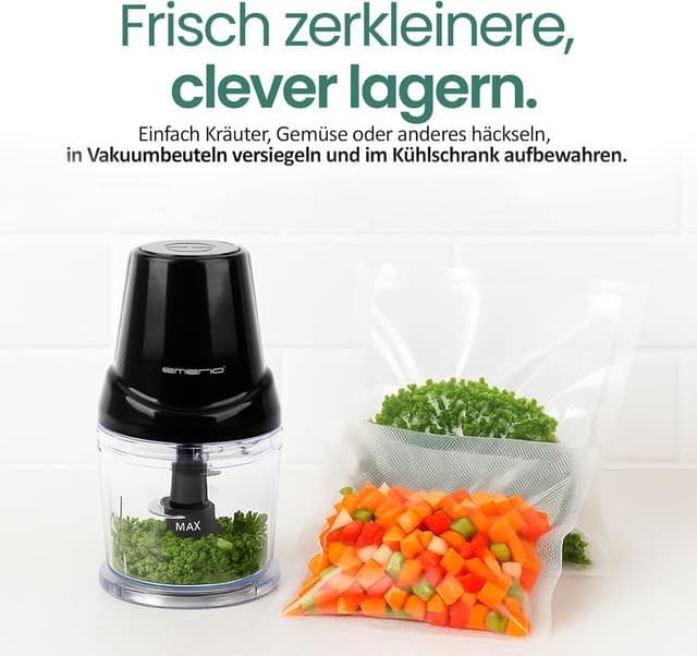 Detalle 2 de EMERIO Zerkleinerer 400 W mit 500 ml