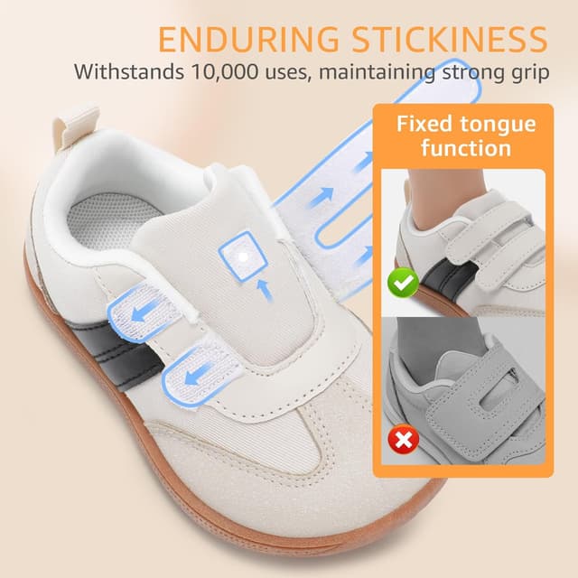 Thumbnail 5 de STQ KIDS Toddler Wide Toe Box Sneakers