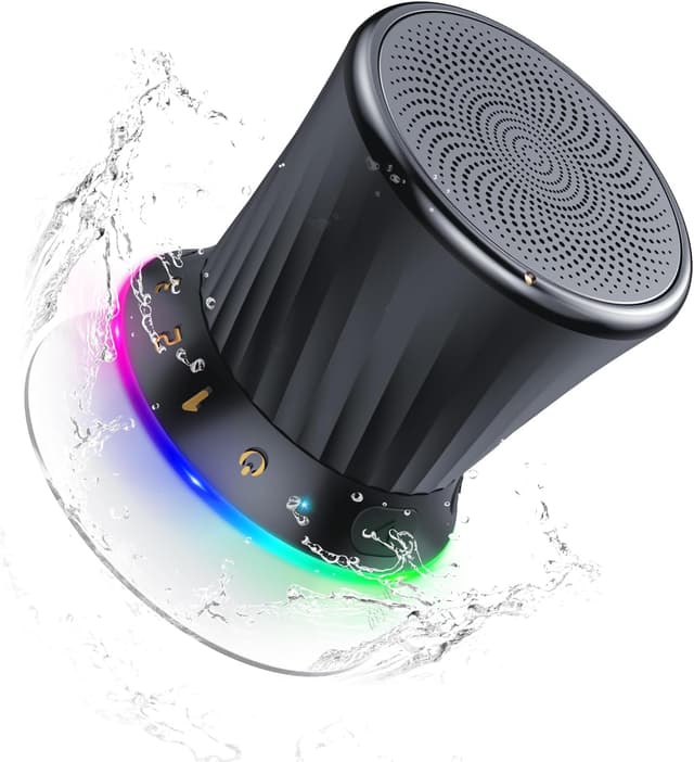 Imagen de Bluetooth Shower Speaker 5.3 Portable with Suction Cup en OfertitasTOP